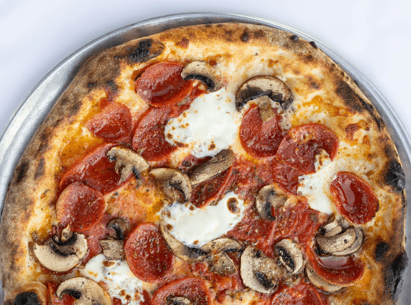 Pizza Gde. Fungi Pepperoni