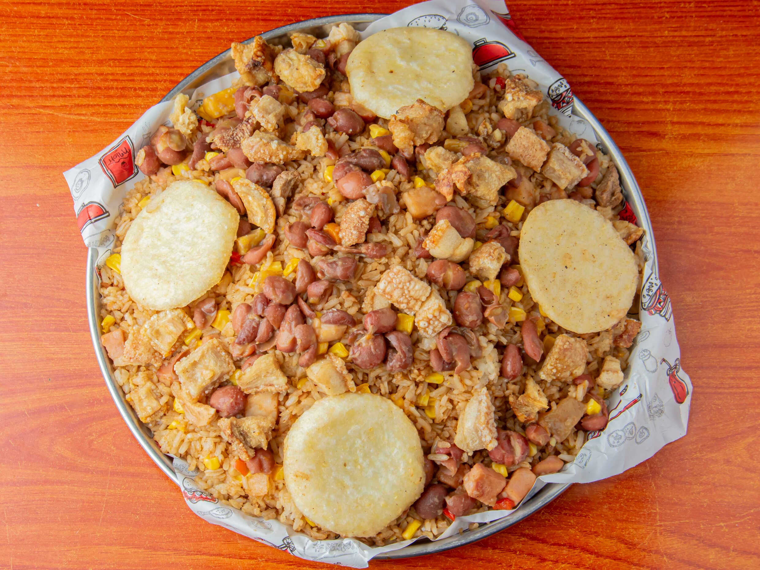 Arroz paisa arriero para 3