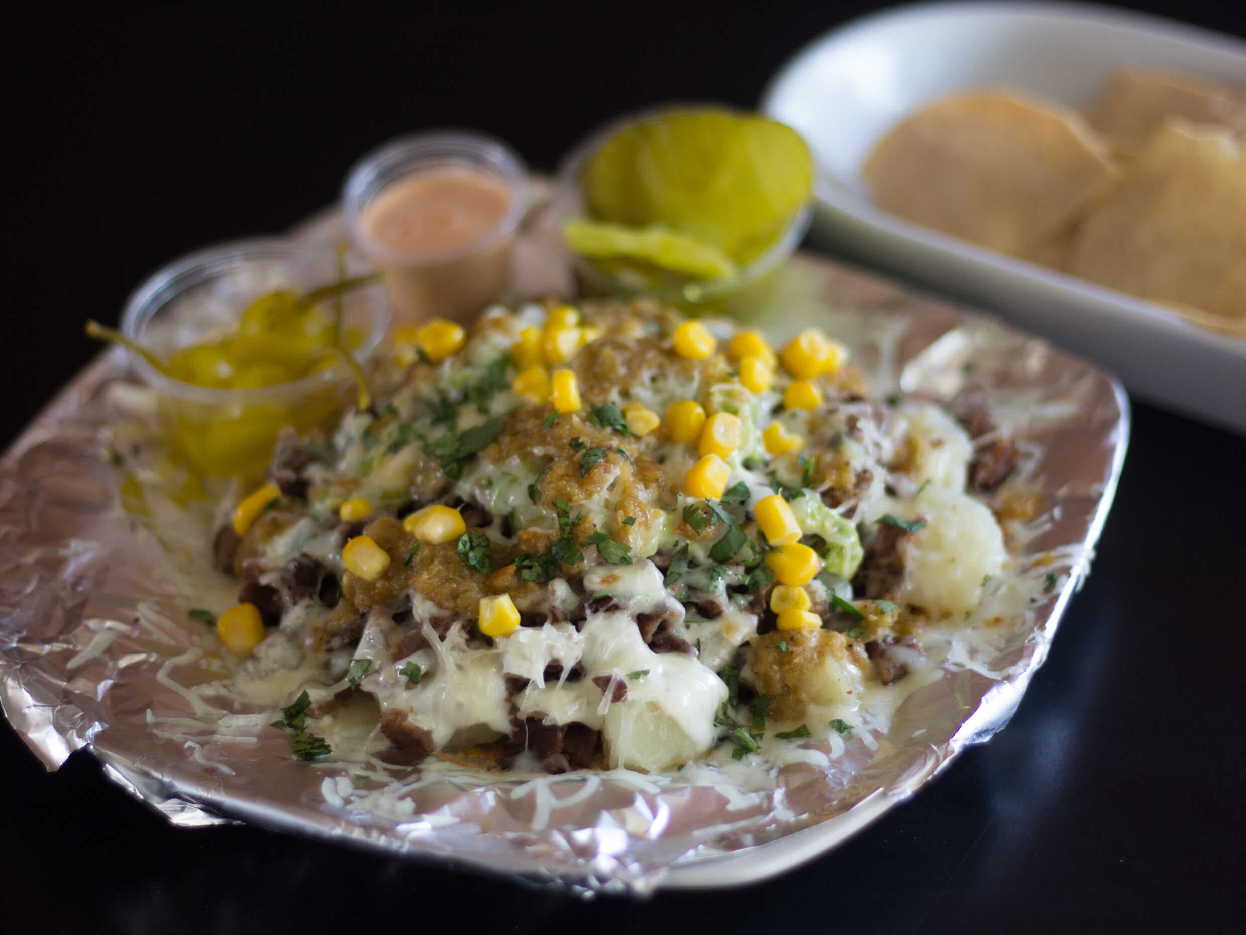 Papa de Carne Asada