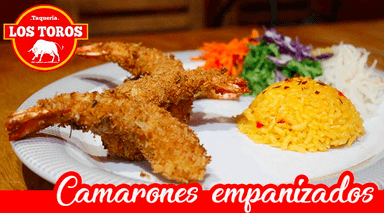 Camarones Empanizados