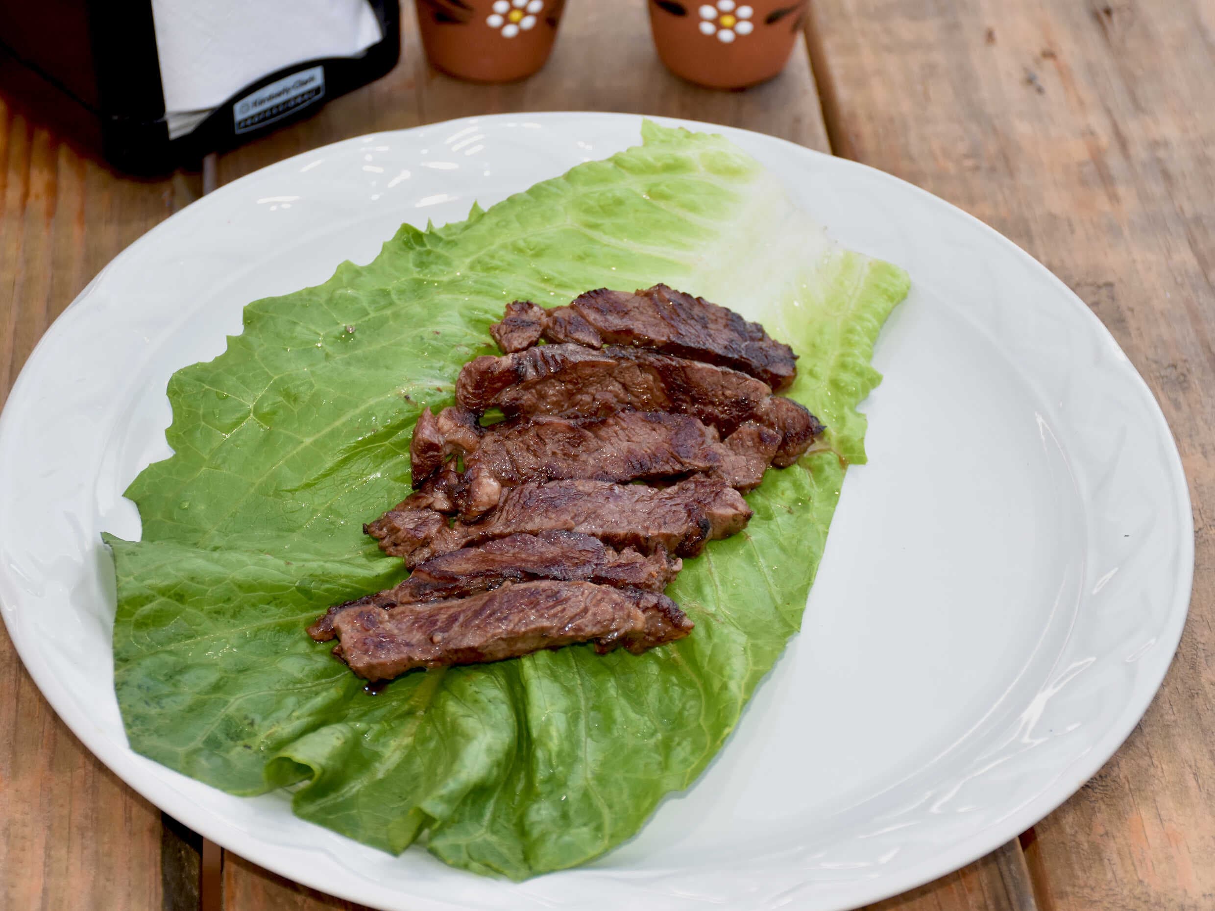 Taco Light Pollo Asado....