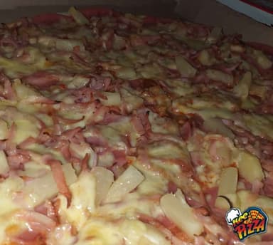 Pizza Grande 3 Ingredientes + Orilla de Queso
