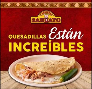 Quesadilla de Carnitas