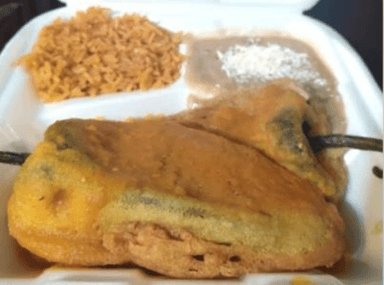 Combo Chiles Rellenos + Coca Cola 600 ml