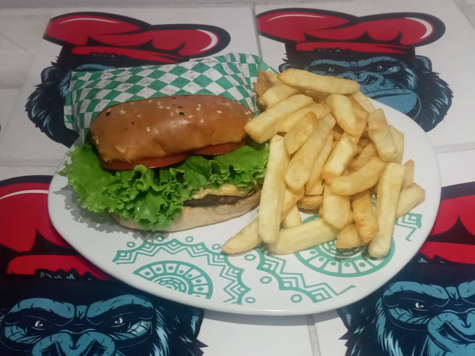 Combo Hamburguesa Clásica