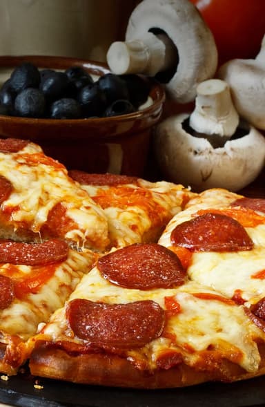 Pizza Salami Mediana