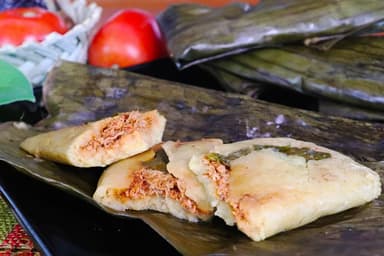 Tamal Ranchero Preparado con Tripa