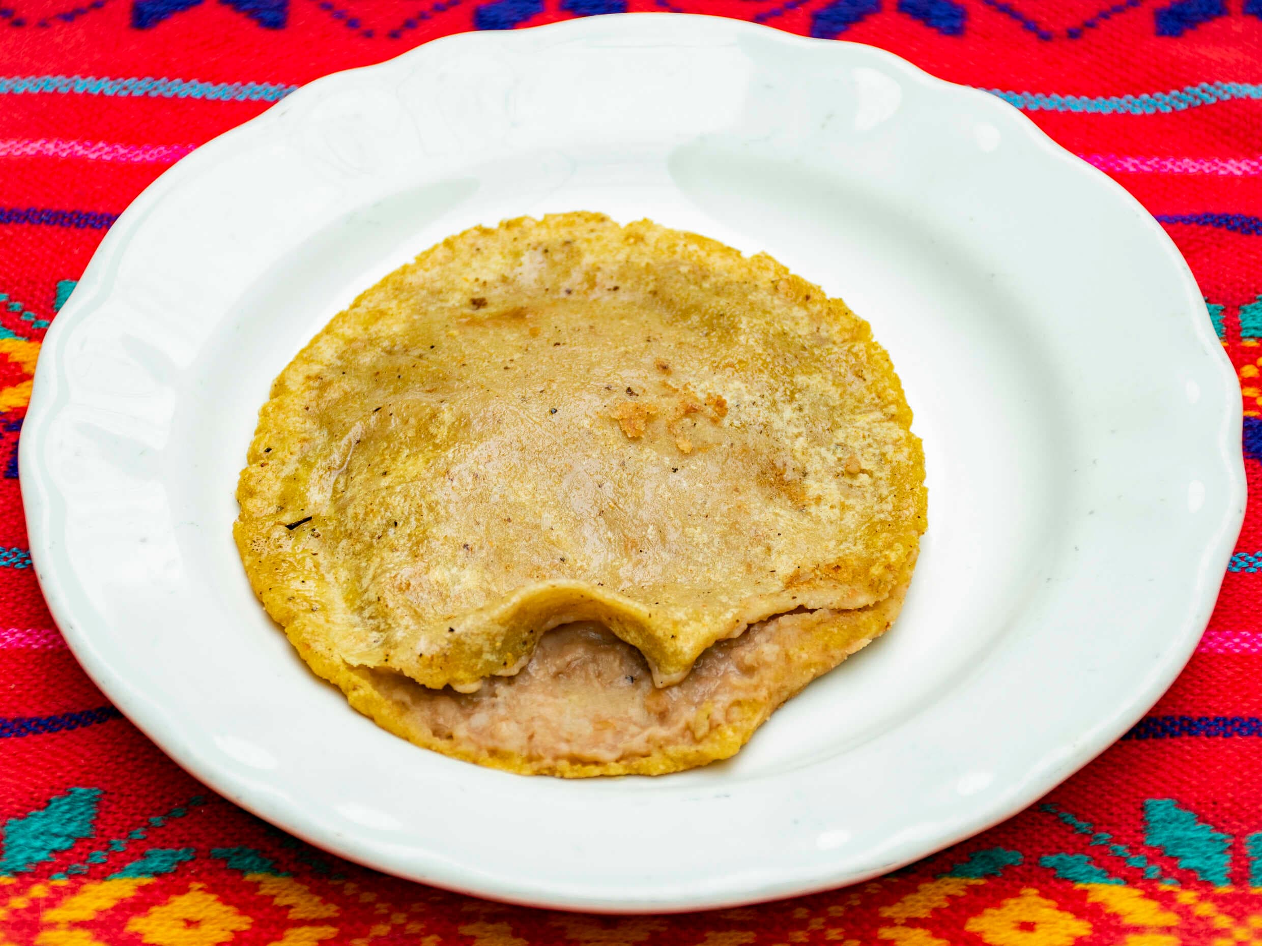 Gordita de frijoles