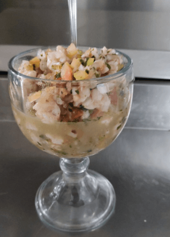 Ceviche de Camarón Grande 16 Onzas