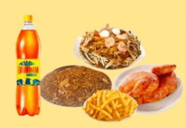 Chow Fan +Spaguetti +1/2 Pollo+ Papas +Gaseosa1.5L
