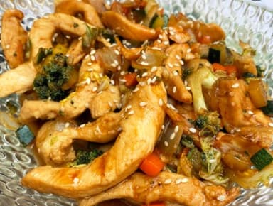 Teppanyaki Pollo