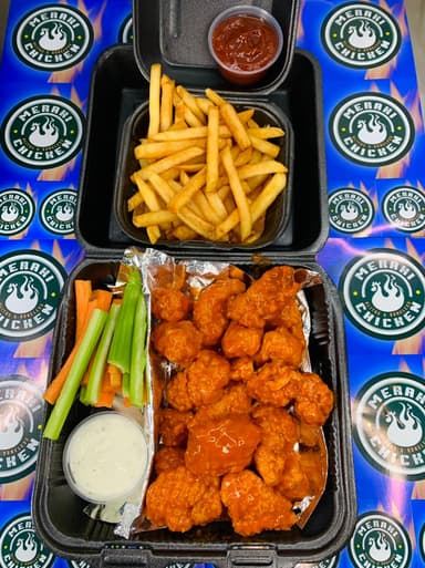 1/2 ORDEN DE BONELESS C/PAPAS