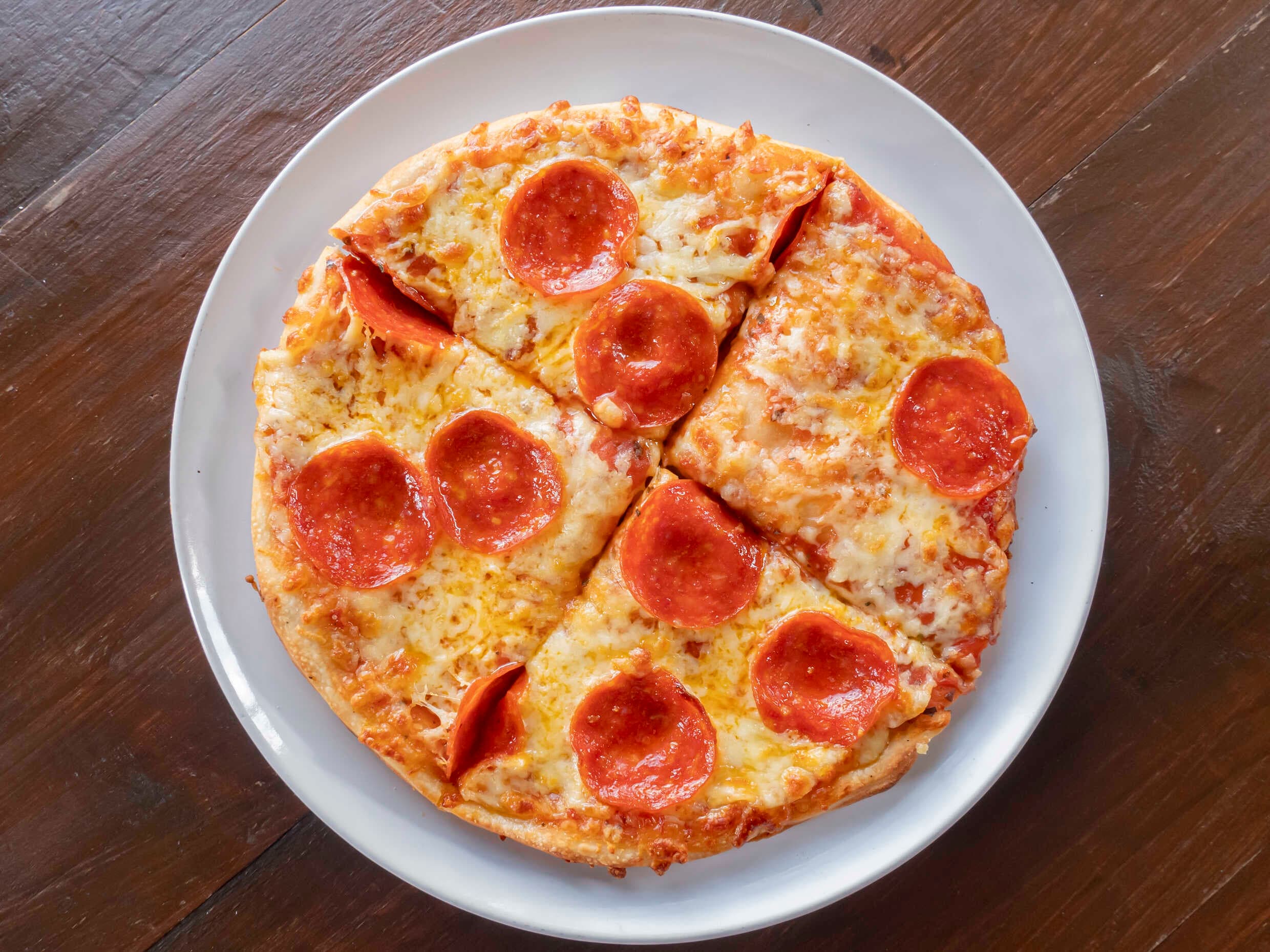 Pizza Personal 4 Piezas