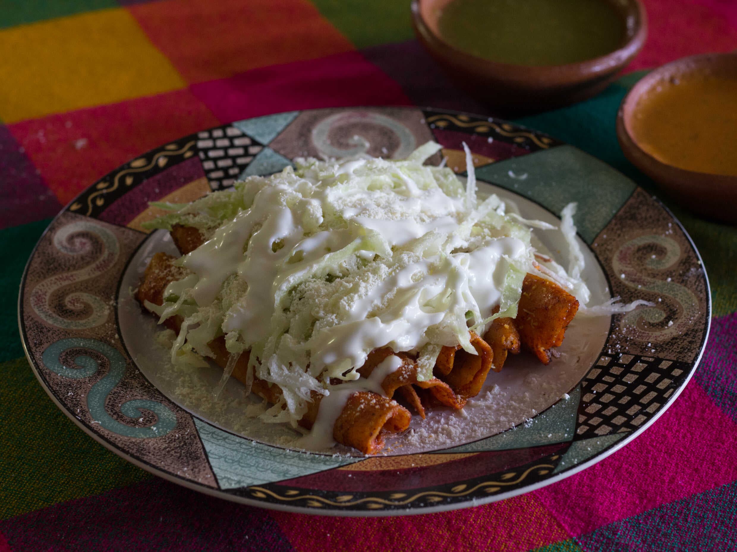 Enchiladas Rojas