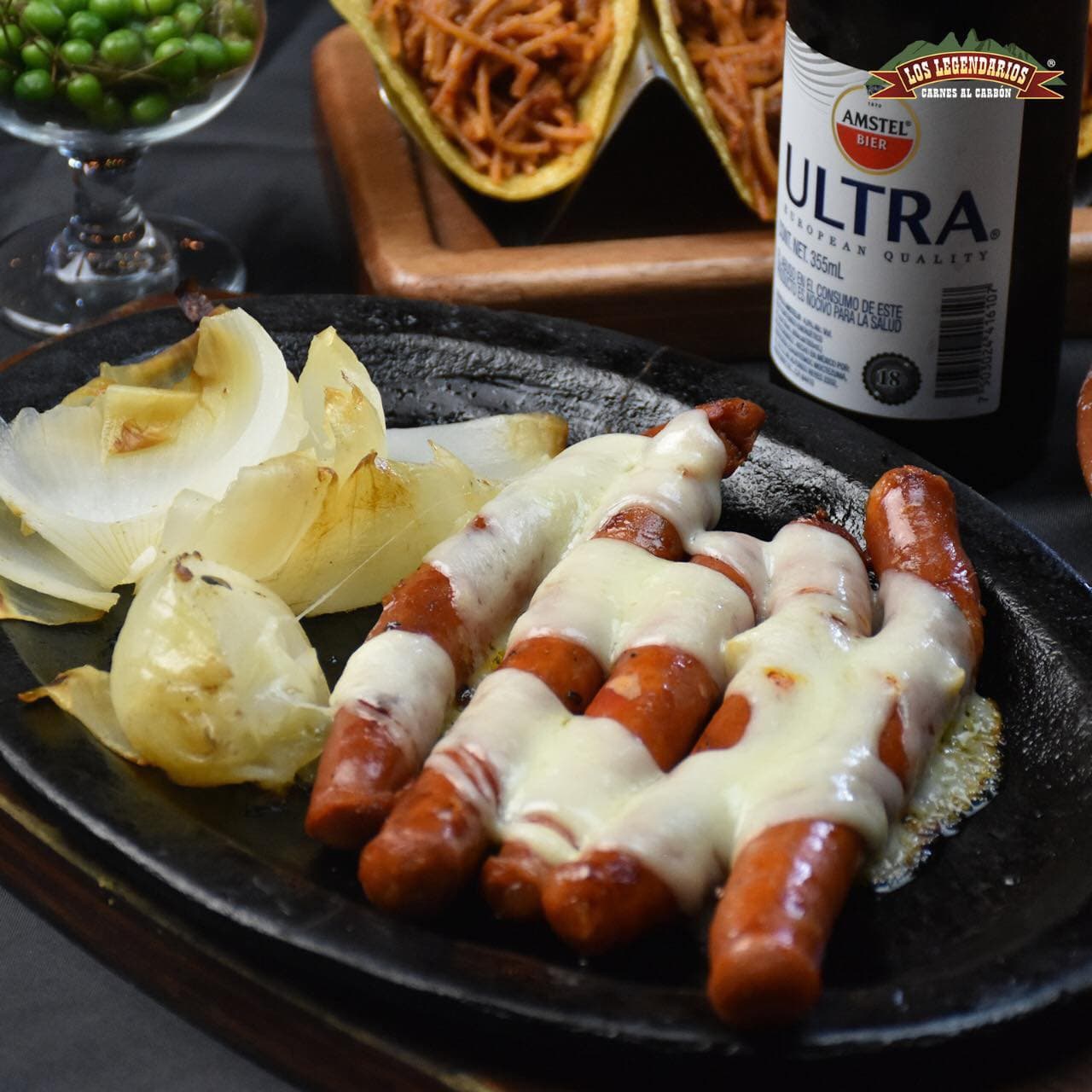 Salchichas Asadas al Gratín