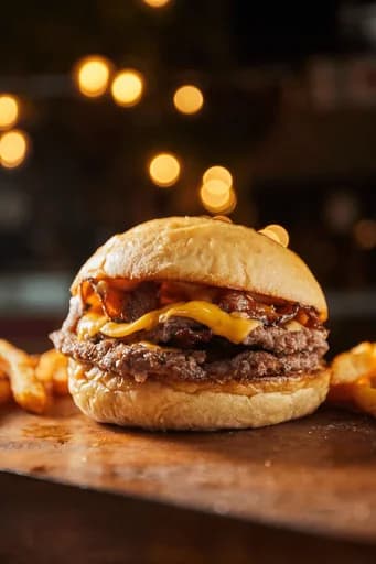 Combo Burger Smash Bacon + Papas