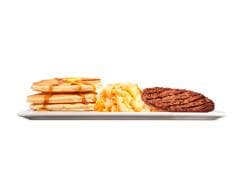 Pancakes Deluxe con Salchicha