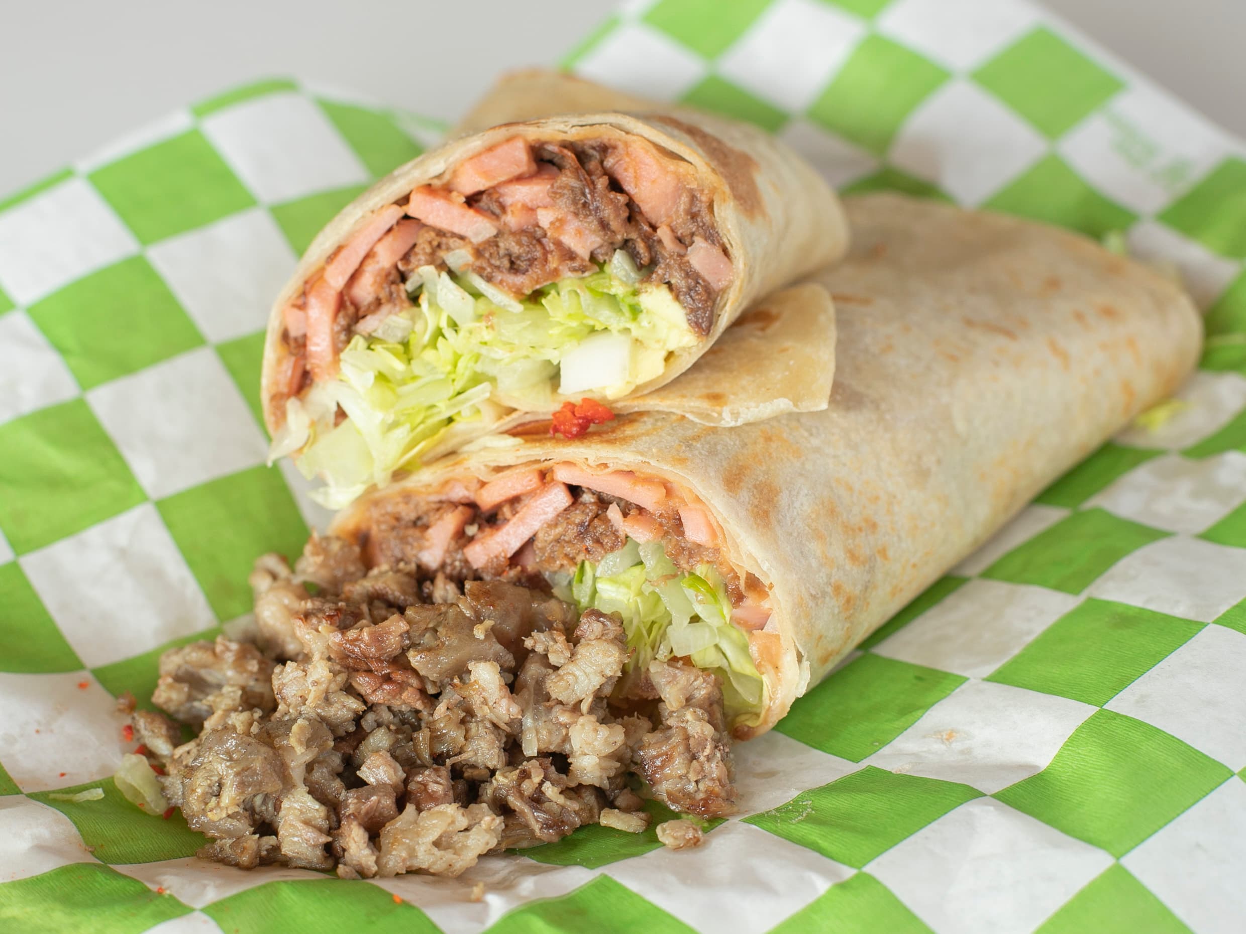 Burrito con bistec