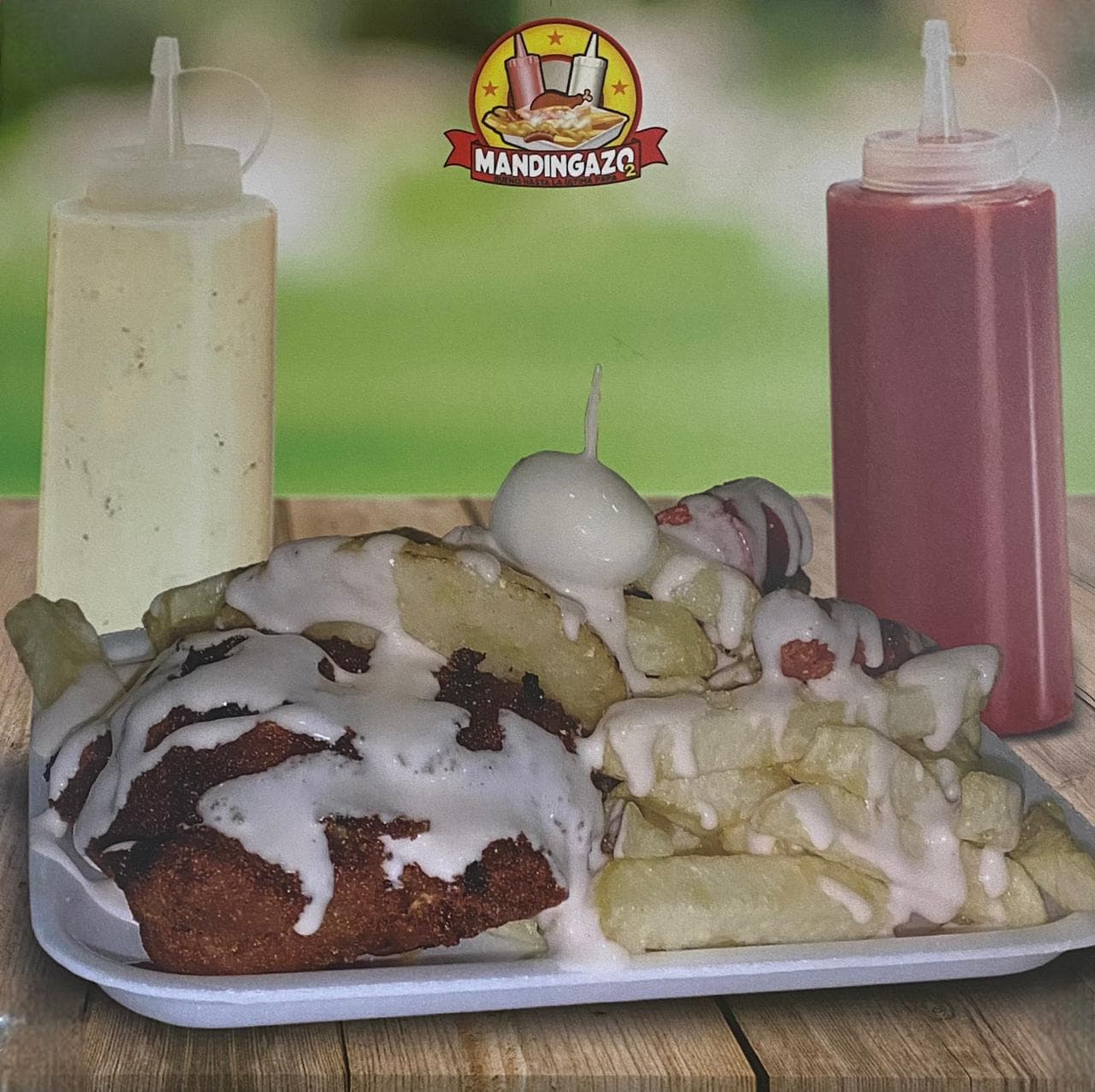 Salchipapa Bombón de Pollo Especial
