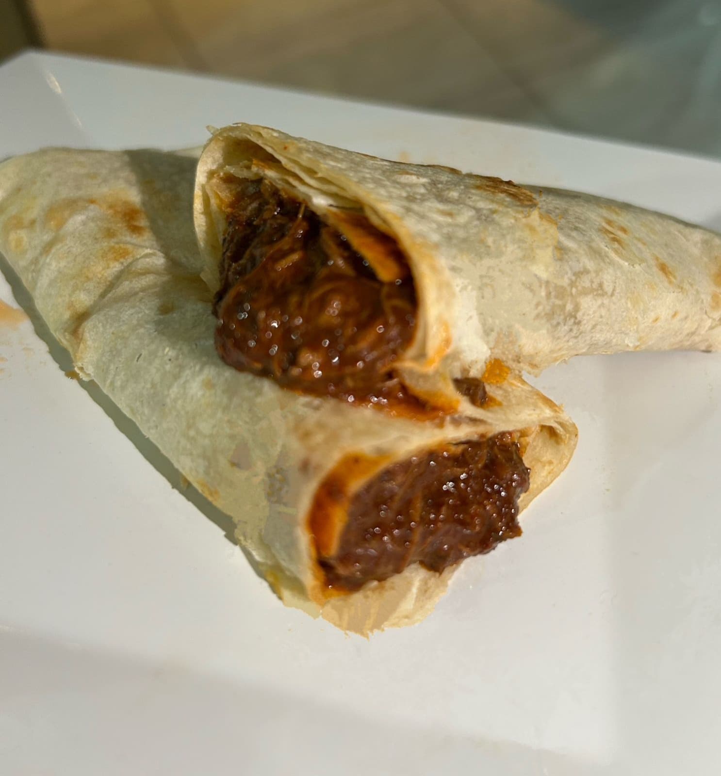 Burrito de Pollo con Mole