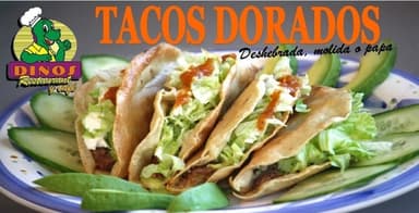 Tacos Dorados de Pollo..