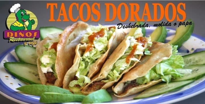 Tacos Dorados de Pollo..