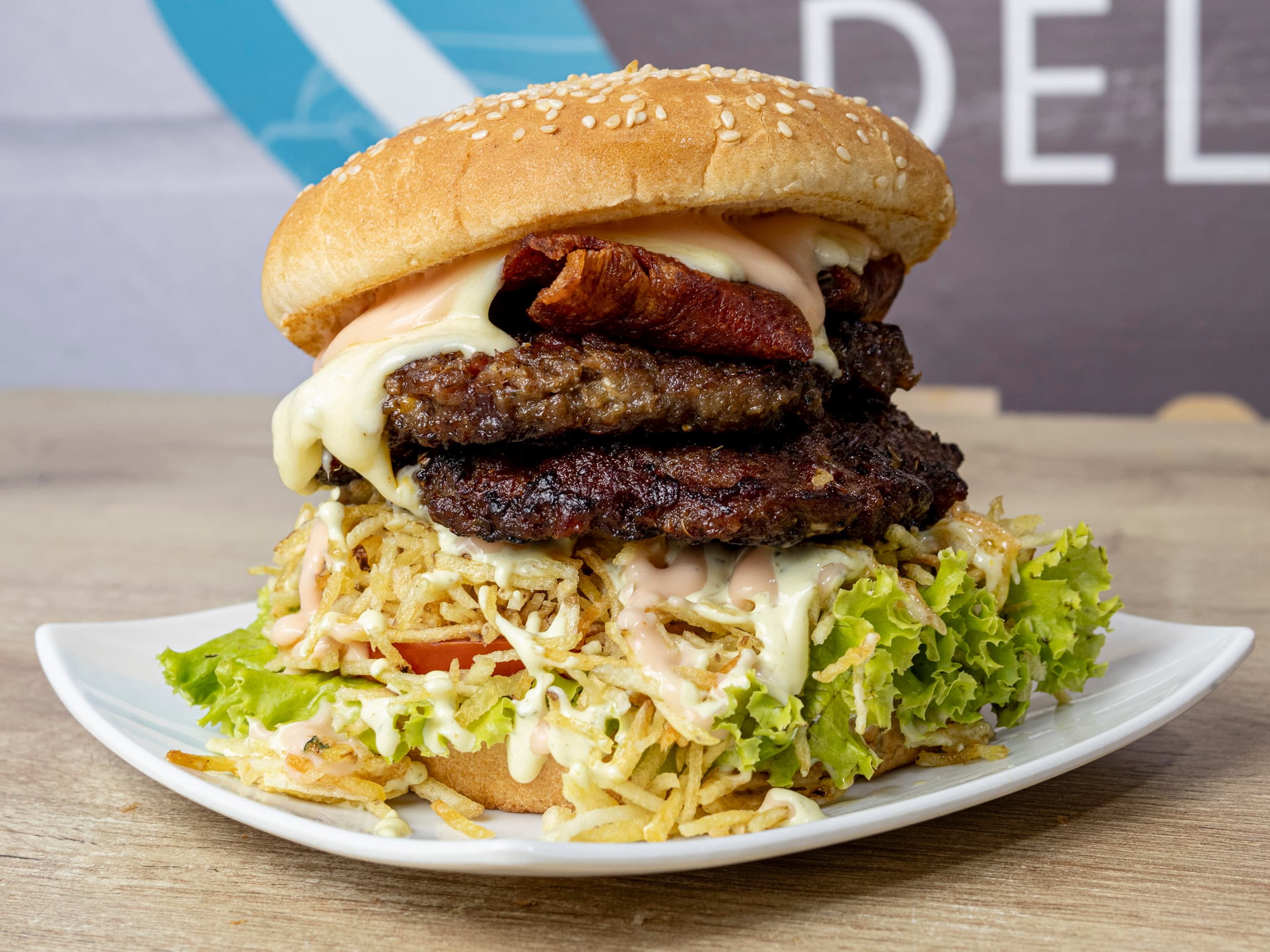 Hamburguesa Doble Carne