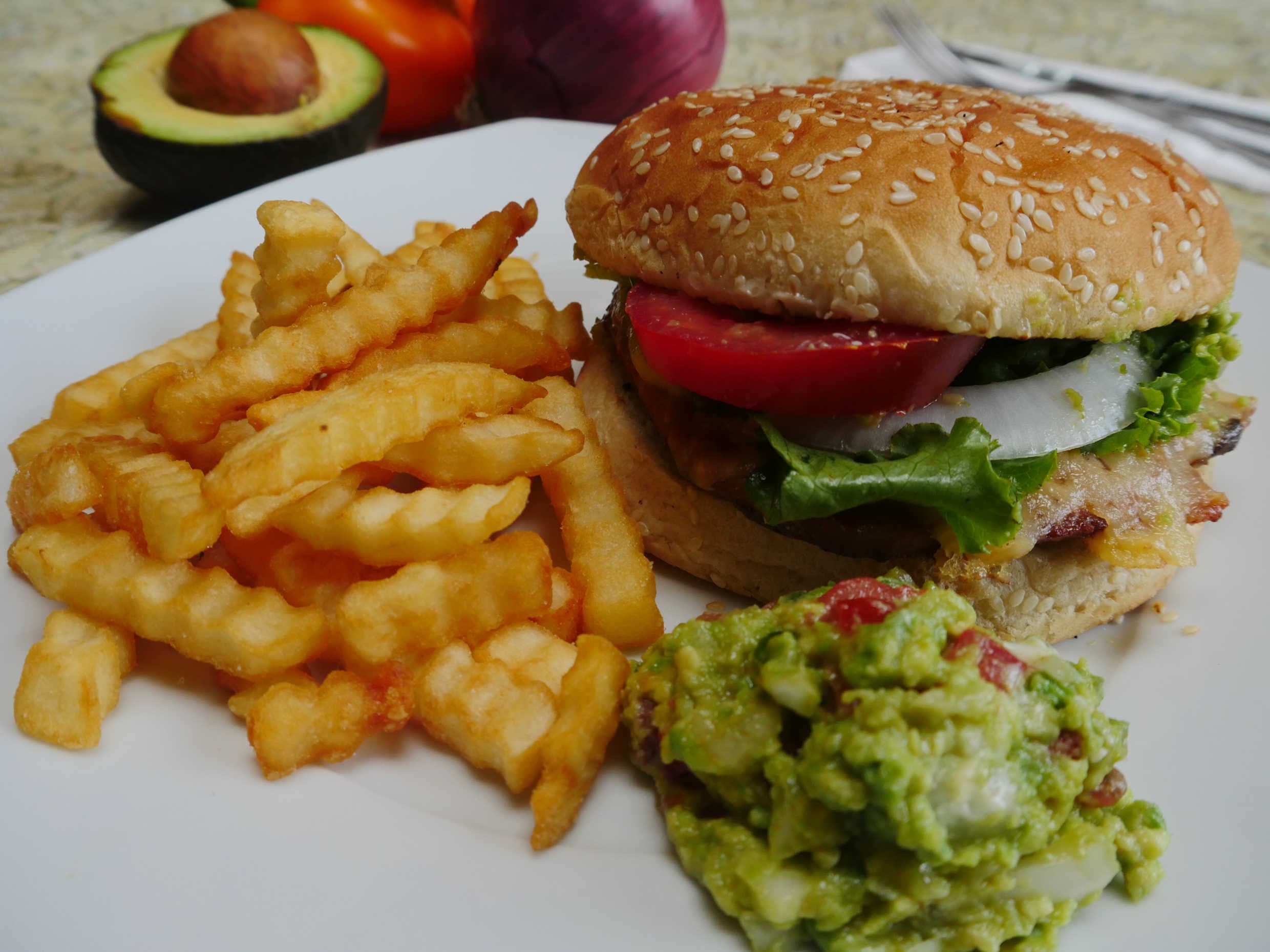 Hamburguesa a la Mexicana