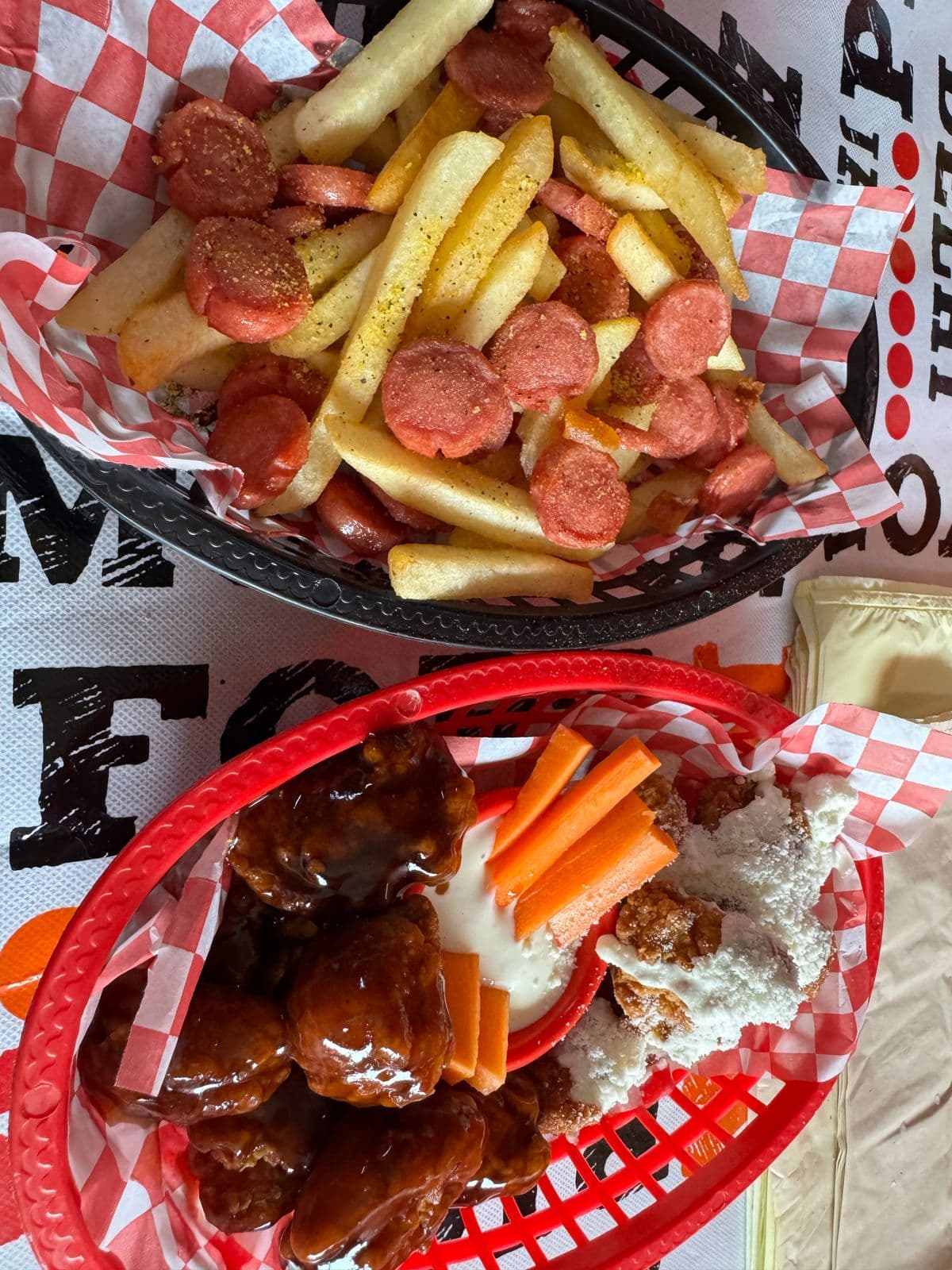 Salchipapas