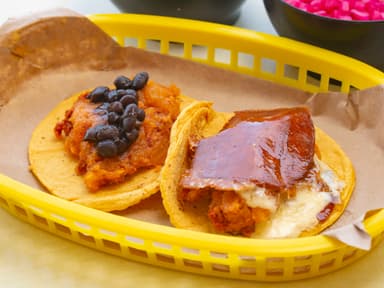 TACO DE PAPA CON CHORIZO