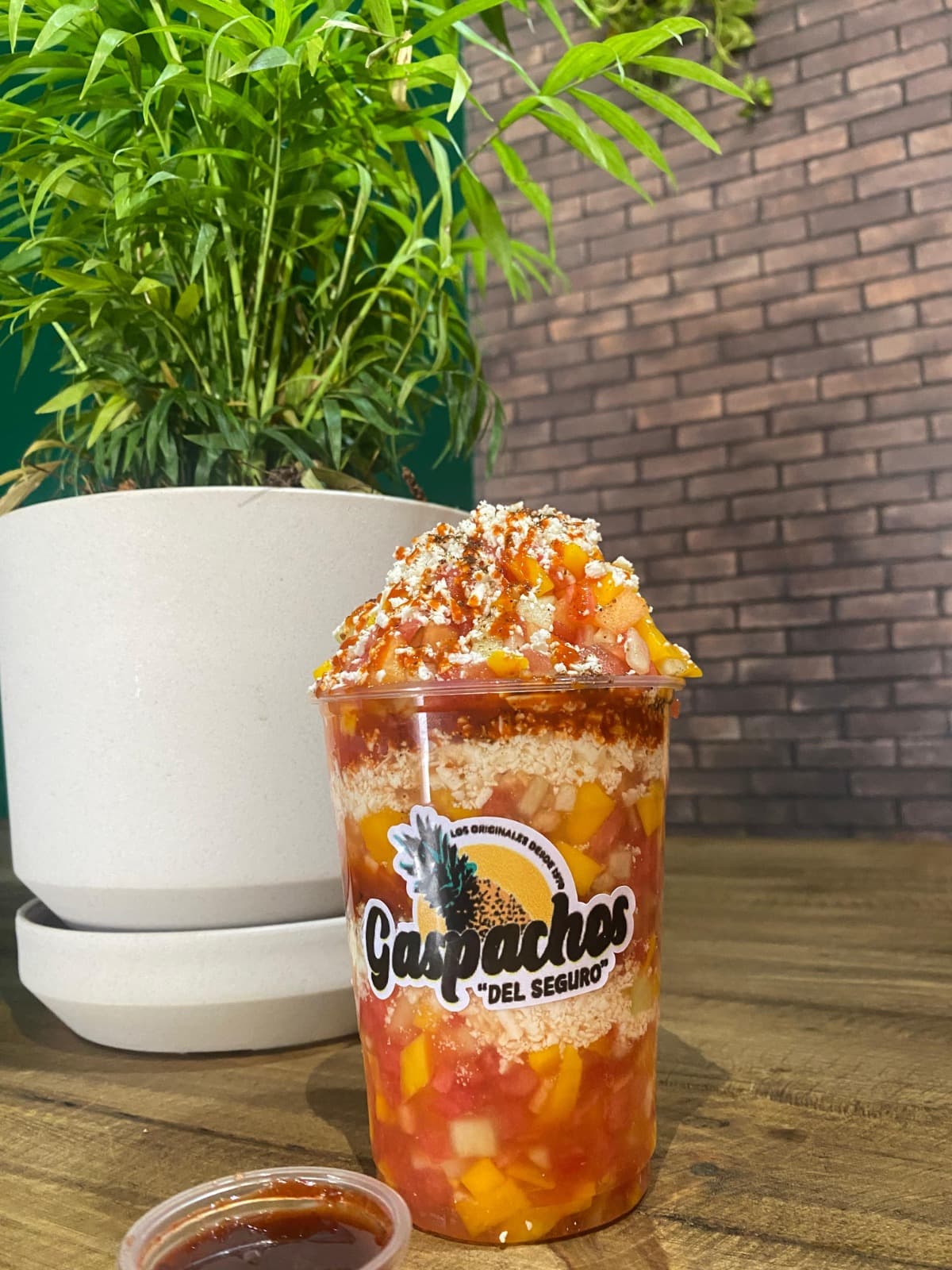 Gaspacho Mango y Sandía Medio Litro