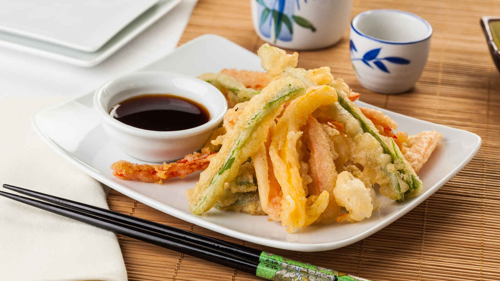 Vegetales en Tempura