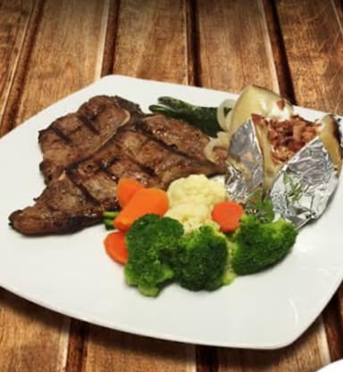 T Bone 400g al carbón