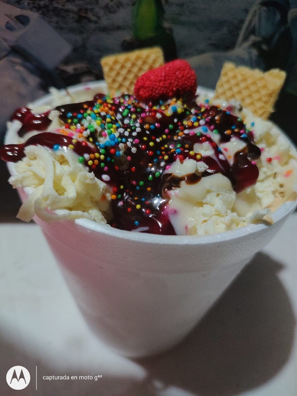 Helado Rallado de Queso Grande