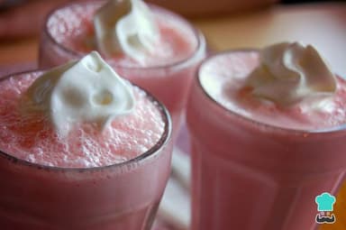 Malteada de Fresa