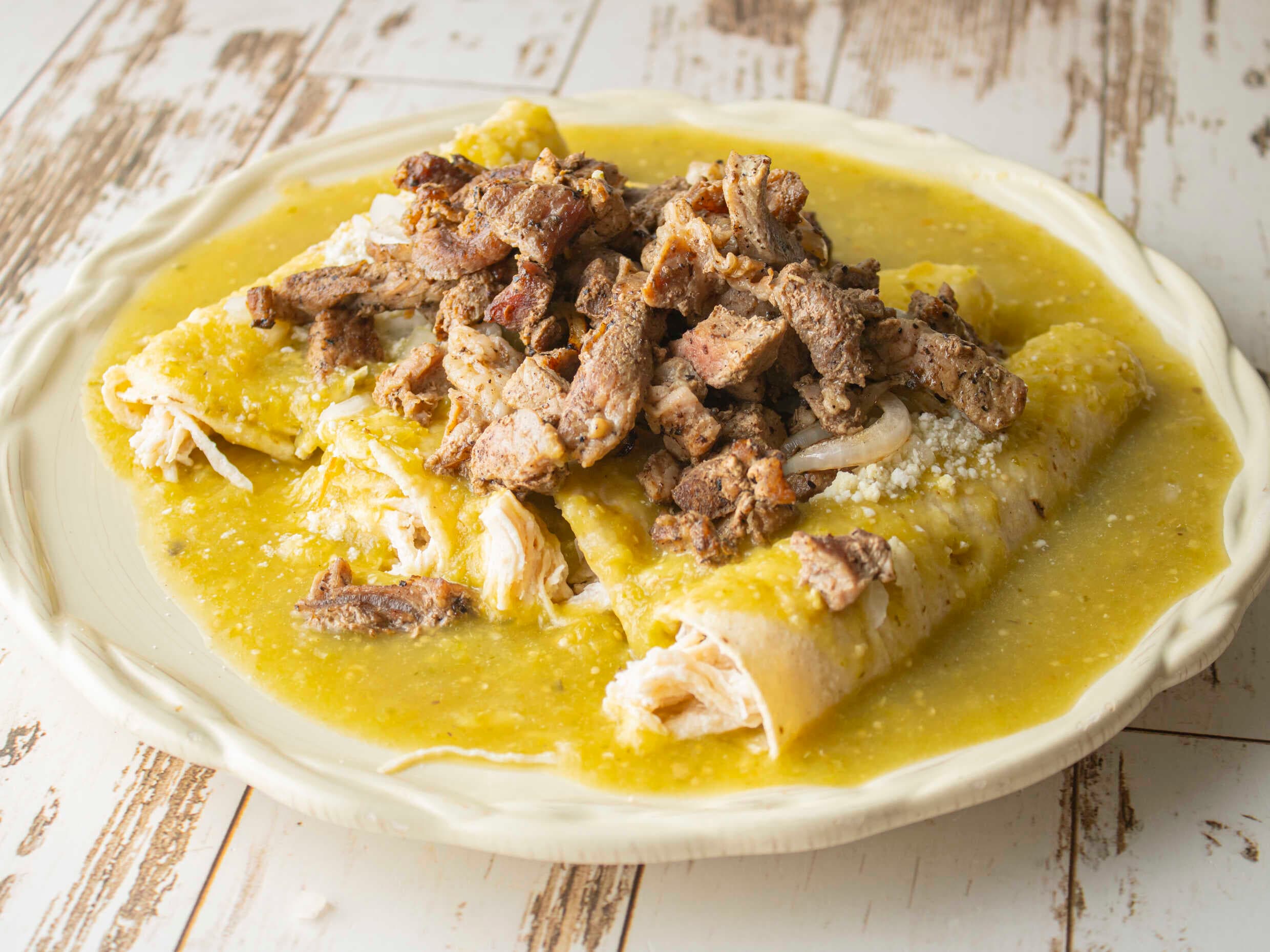 Enchiladas Chilangas