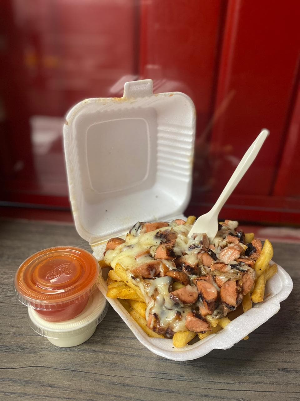 Salchipapas