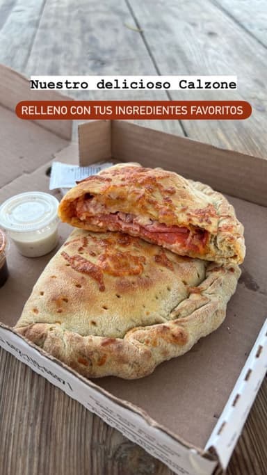 Calzone 4 ingredientes *