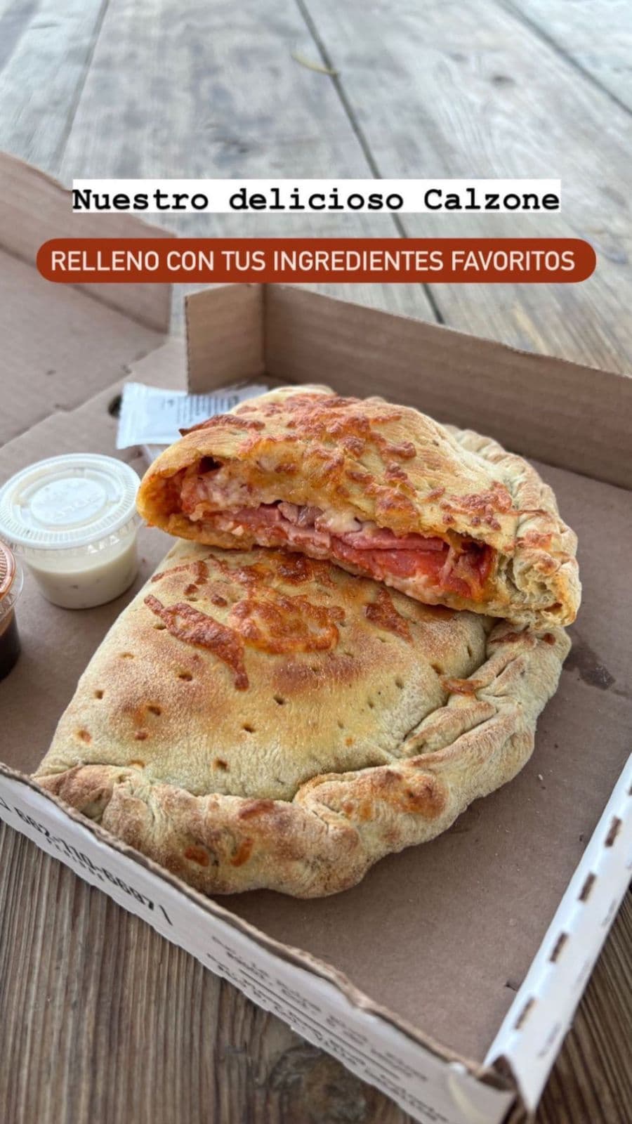 Calzone 4 ingredientes *