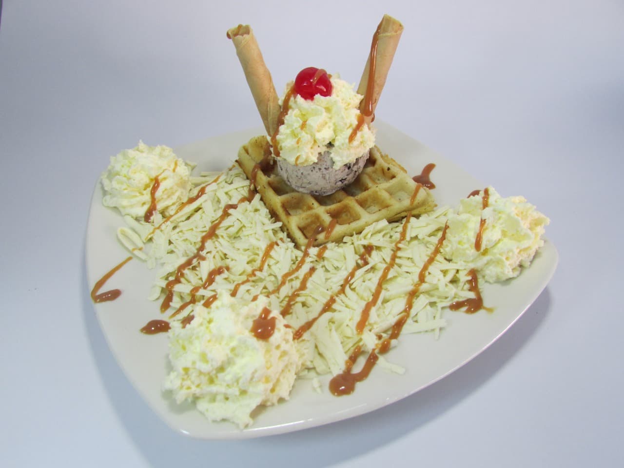 Waffle de Queso