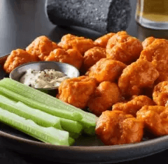 250 Gramos de Boneless + Aros+ Papas +1pepsi 355ml