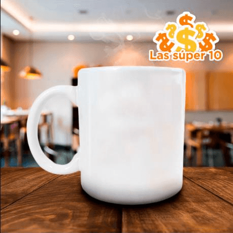 Waldo´s Taza Cerámica Blanco