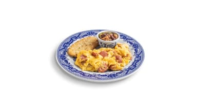 Huevos Revueltos con Salchicha (2 pzas)