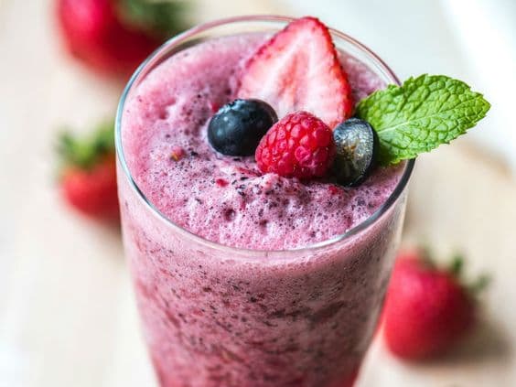 Smoothie de Frutos Rojos