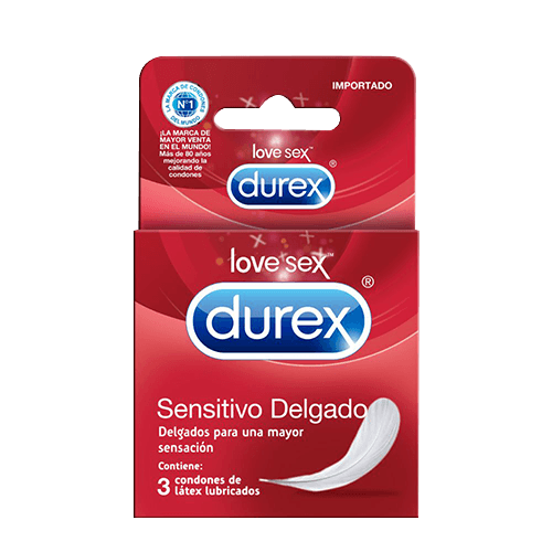 Preservativo Sensitiv U/Thin Durex 3 uds
