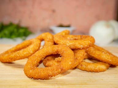 Aros de Cebolla Empanizados