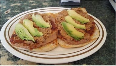 Mollete Con Machaca