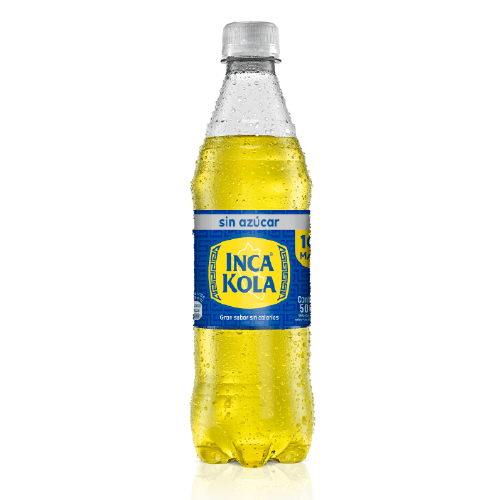 Inca Kola Sin Azúcar 500 ml