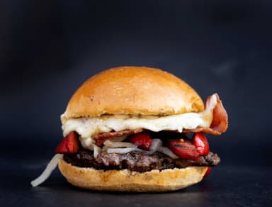 Hamburguesa del Rancho.