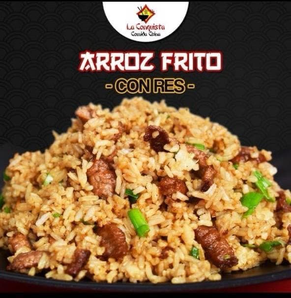 Arroz frito de res 1/2L